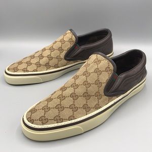 gucci dublin slip on sneakers